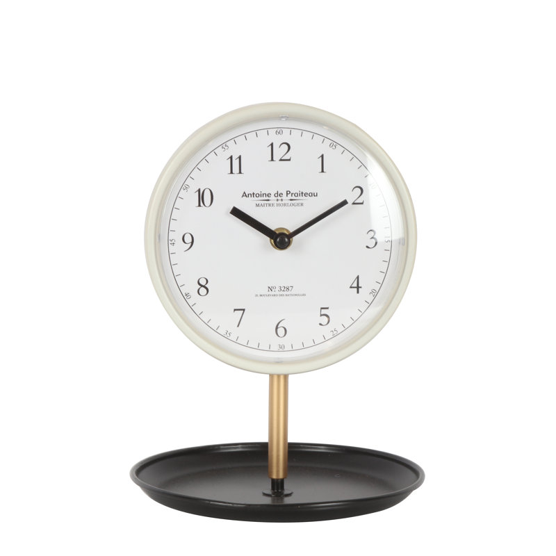 Analog Mechanical Tabletop Clock