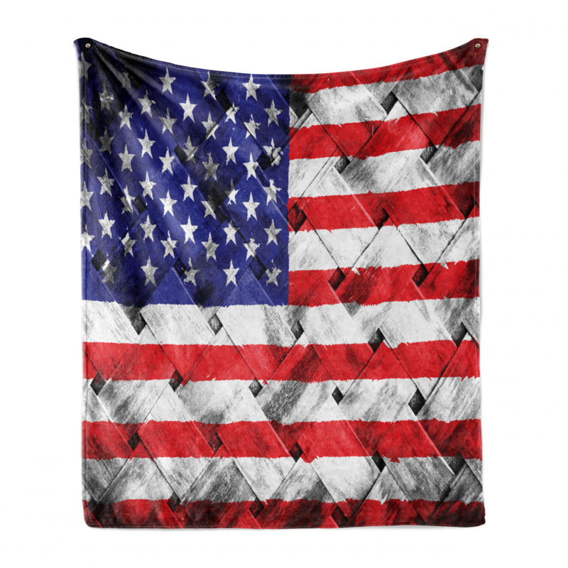 Hand Woven Throw Blanket, 50" W x 70" L