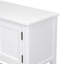 Console de rangement rétro avec quatre petits tiroirs et une tablette inférieure pour les salons, les entrées et les cuisines-1027962447-1027962446-1027962455