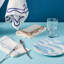 Colorblock Embroidered Linen Napkins-1597369107