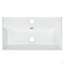 Meuble-lavabo simple 21,6 po, armoire combinée, meuble de rangement pour salle de bain, lavabo simple en céramique-238793425