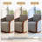 Upholstered Farmhouse Edging Swivel Barrel Chair With Toss Pillows-723334083