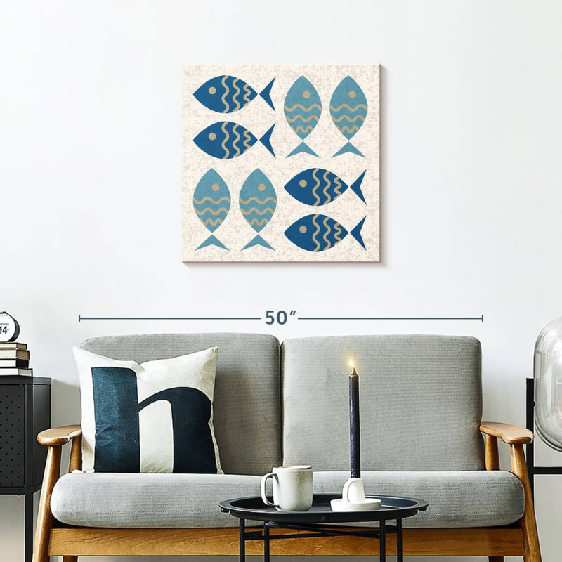 Brampt Fish Academy, 24" H x 24" W