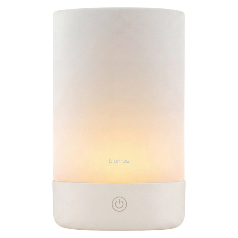 Lampe de table sans fil CALMA DEL rechargeable pour l'intérieur et l'extérieur - Petit modèle - Gris granit, Small