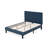Eleonora Upholstered Bed Frame with Button-Tufted Headboard-496629896