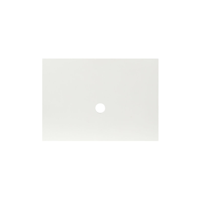 Plateau de meuble-lavabo simple 30,5 po, Aucun trou, Perle