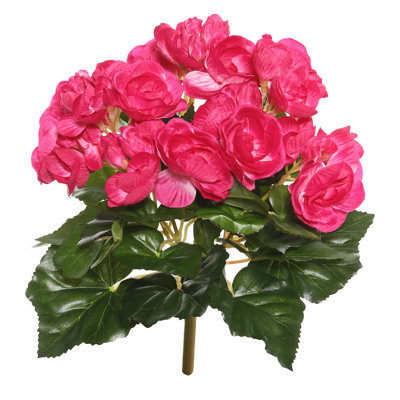 Artificial Begonia Bush