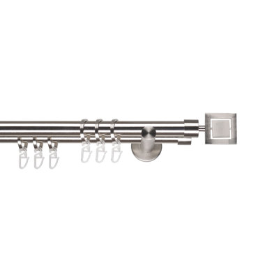 Toulon 20cm Double Curtain Pole