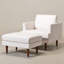 Fauteuil avec repose-pieds l 35 po Miller-132042553