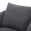 Fauteuil demi-tonneau pivotant rembourré Menta-78078758