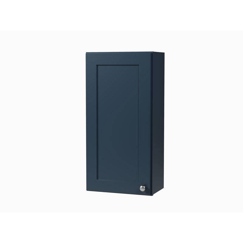 Armoire murale de salle de bain 15 po Disar, Bleu