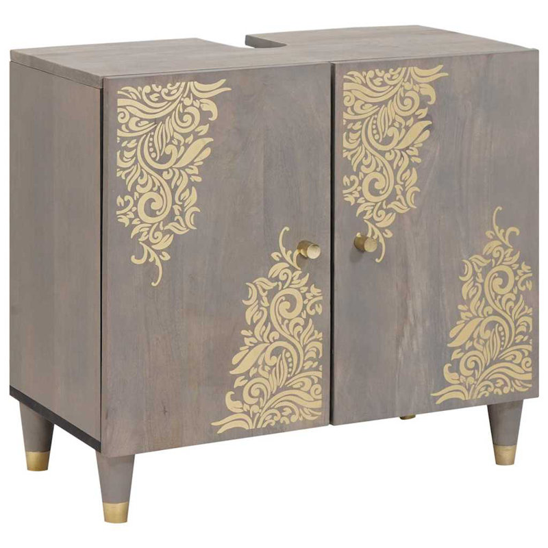 Solid Wood Bathroom Cabinet