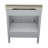 Haleyann 31'' Single Bathroom Vanity with Cultured Marble Top-594683601