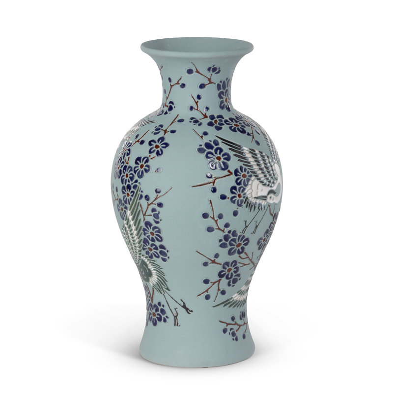 Dynasty Vase, Soft Blue