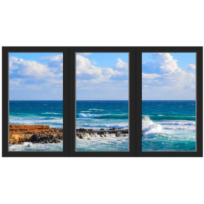 Nautical & Beach Non-Wall Damaging Wall Decal