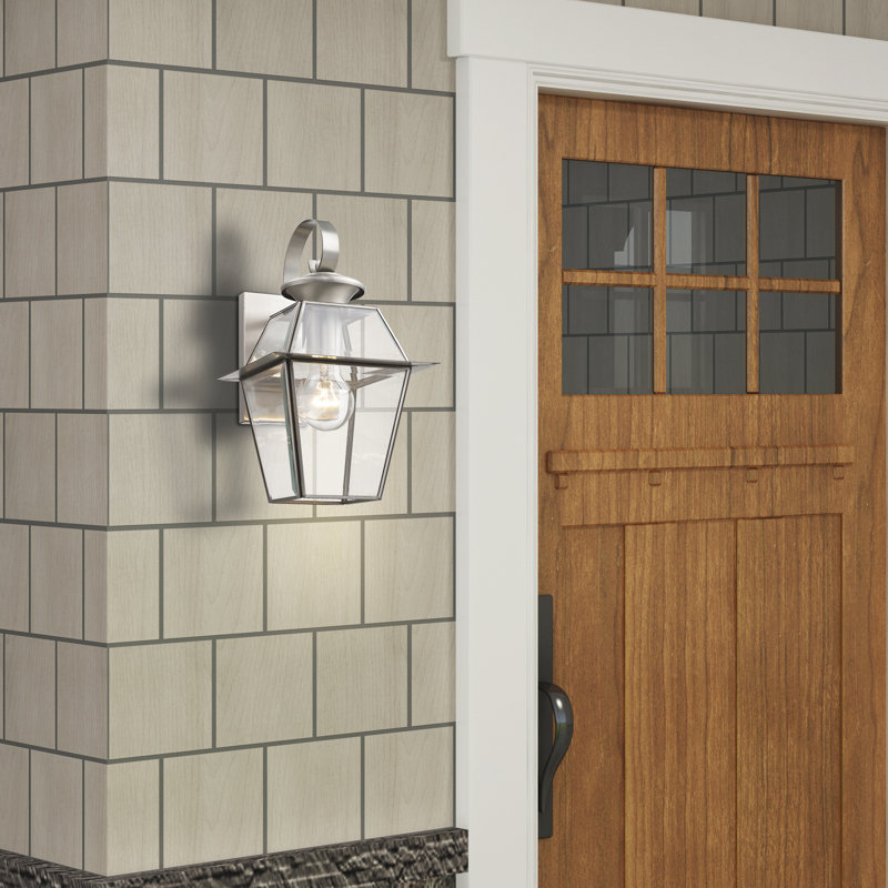 Boto Wall Light, Brushed Nickel