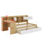 Lit de jour simple avec rangement 3 armoires et 2 tiroirs-1593151077