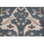 Tapis de couloir bleu Oushak 3x12