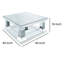 Table basse avec rangement Mehmud