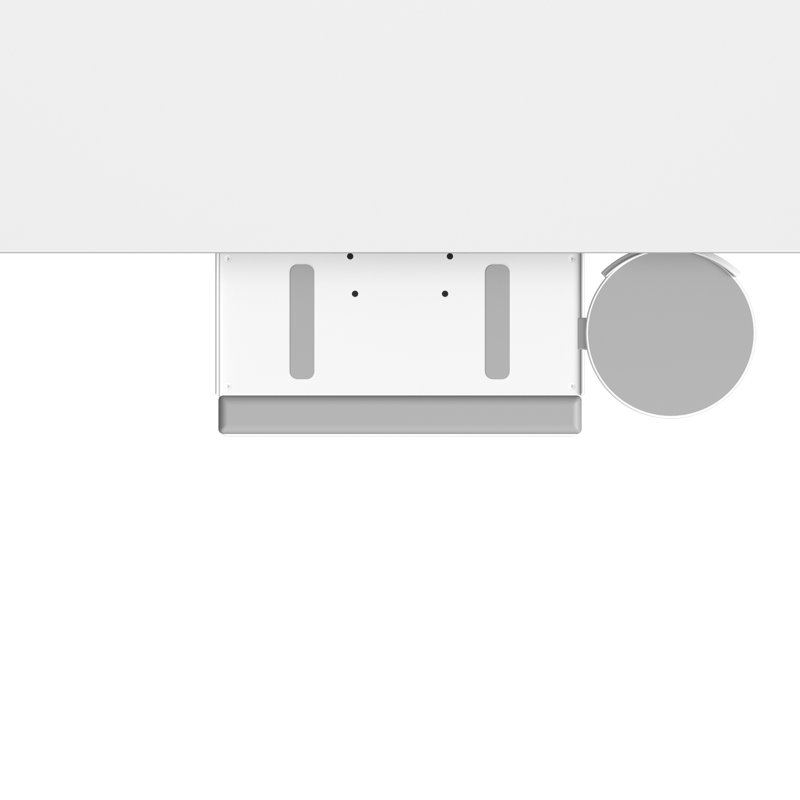 6G System, White 900 Underdesk Keyboard And High Clip Mouse