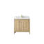 36 po. X P 22 po Meuble-lavabo central D Marbre de Carrare-108947090
