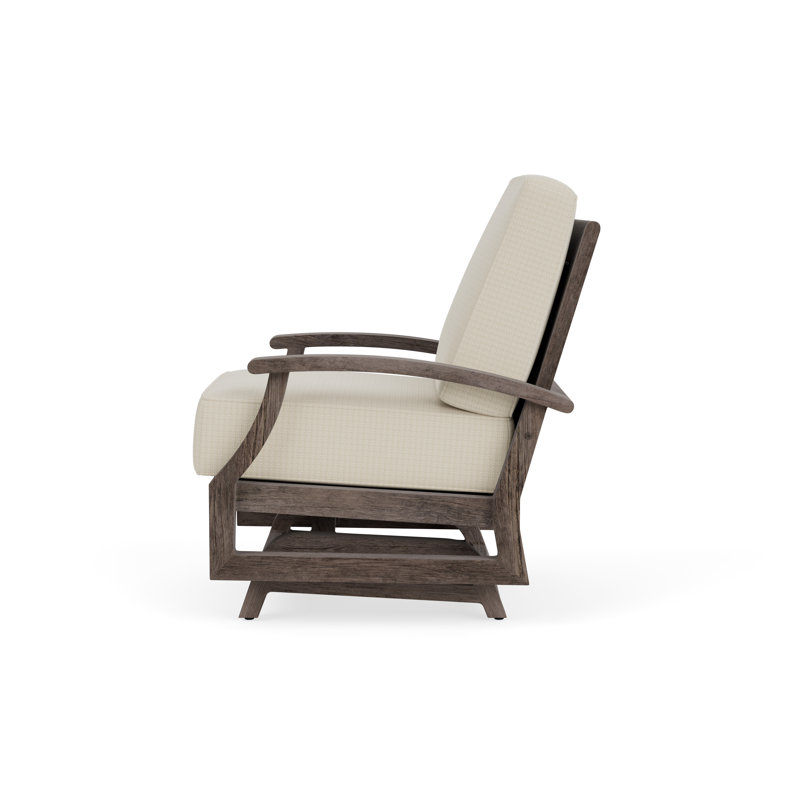 Frontier Outdoor Rocker Chair, Visions Cobalt, Charcoal