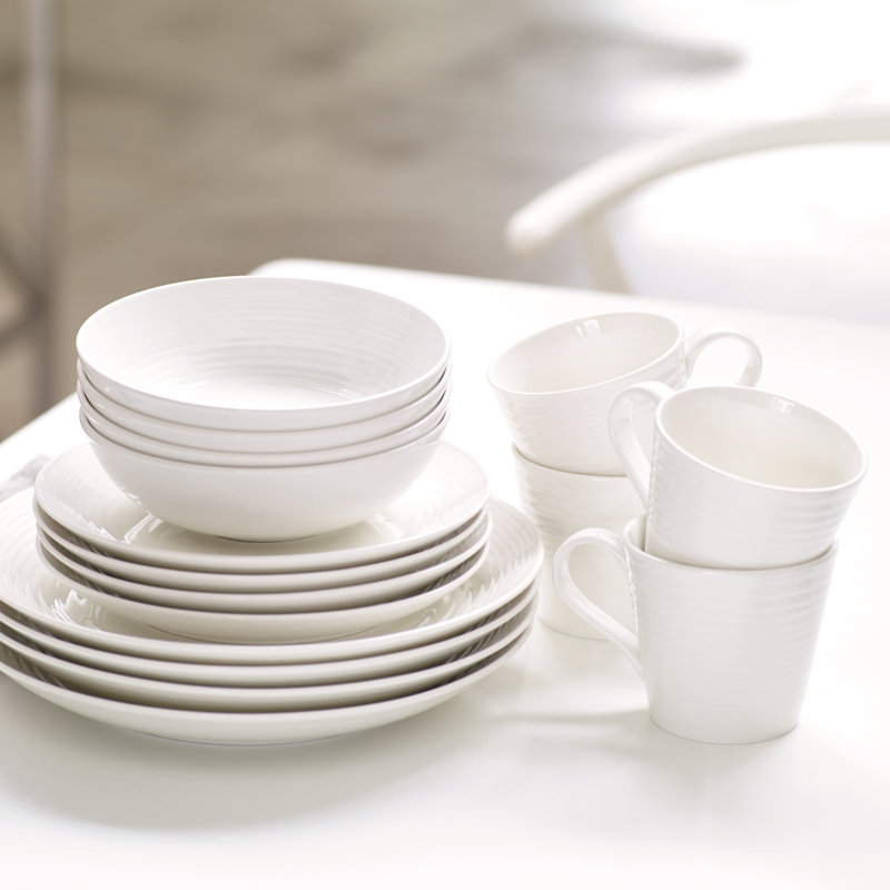 Maze Royal Doulton exclusivement pour Gordon Ramsay 24 oz. Bol à pâtes, Blanc