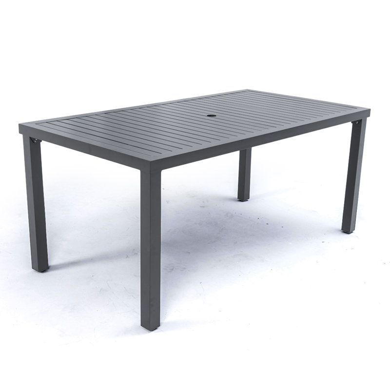 Table de salle à manger d'extérieur 67 po x 35,5 po