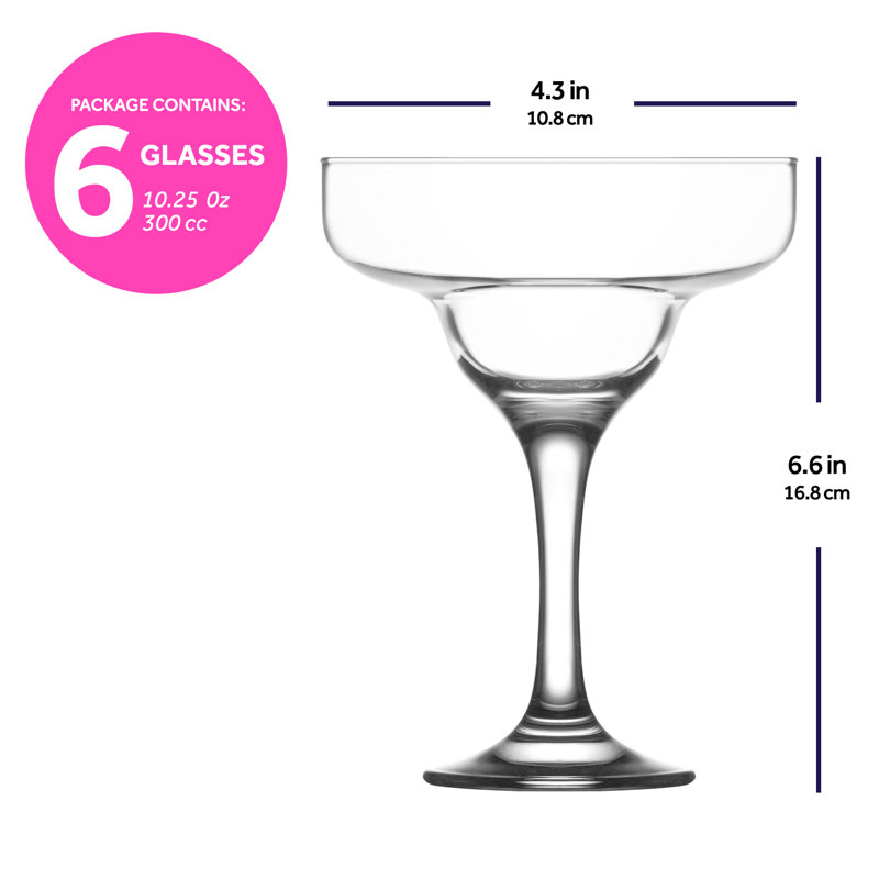 Verres à cocktail 6 pièces Misket Misket