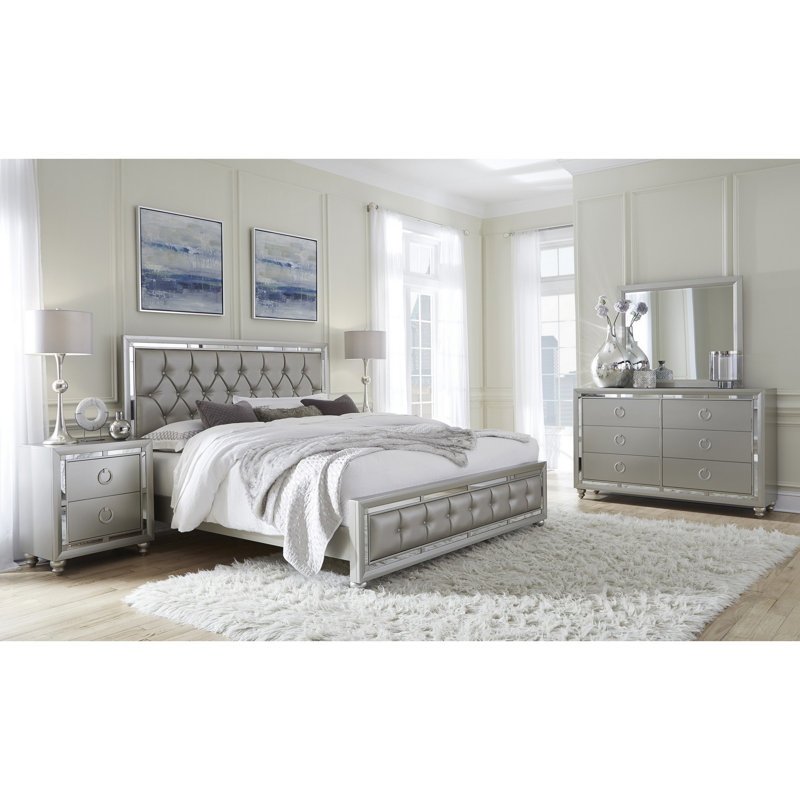 Miroir biseauté pour commode Clamart
