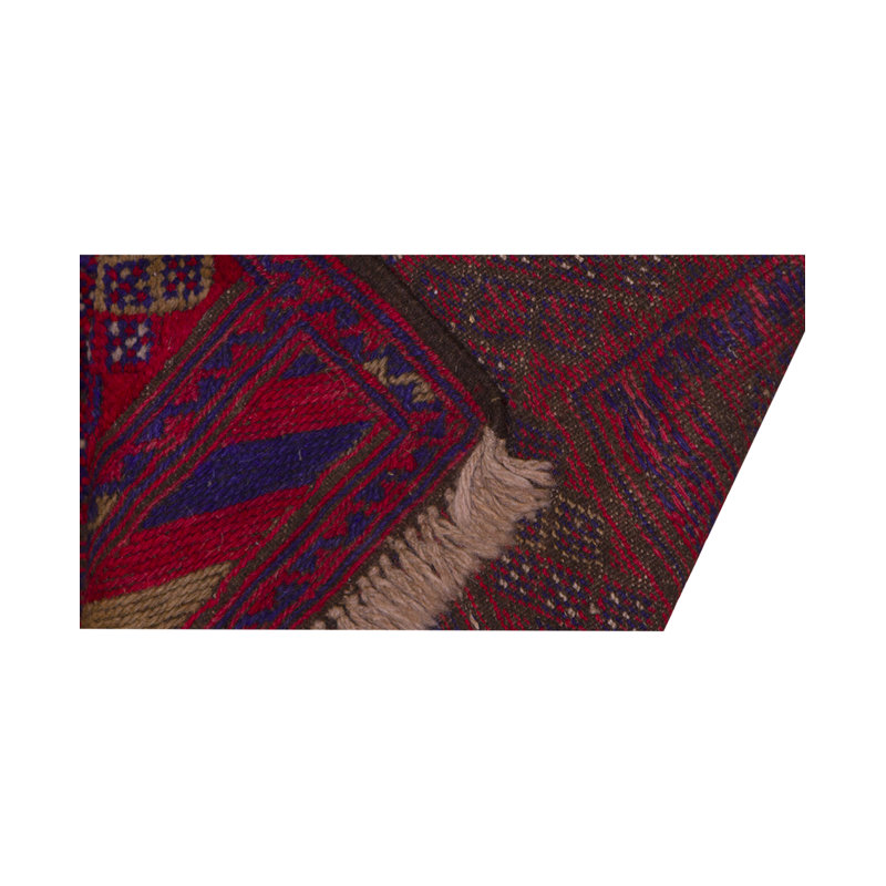 Hand-Knotted High-Quality Red Area Rug