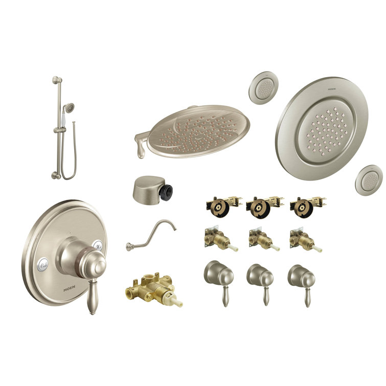Weymouth Complete Shower System with Rough-in Valve