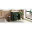 Meuble-lavabo 24 po avec lavabo en céramique, petite armoire de salle de bain, armoire moderne avec 2 tiroirs et tablette réglable-1755515250