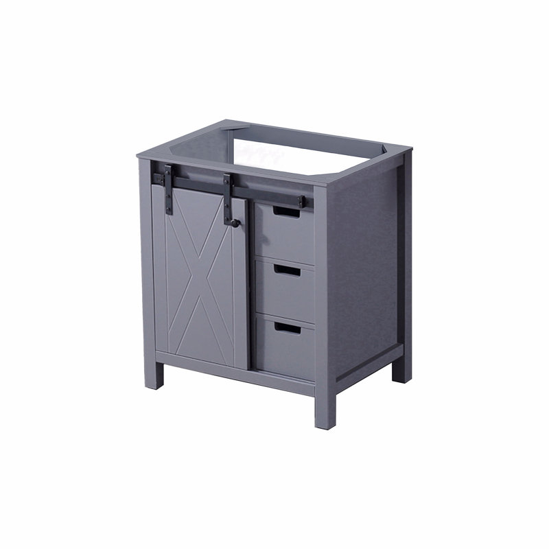 Meuble-lavabo de salle de bain 30 po X P 22 po D, Gris