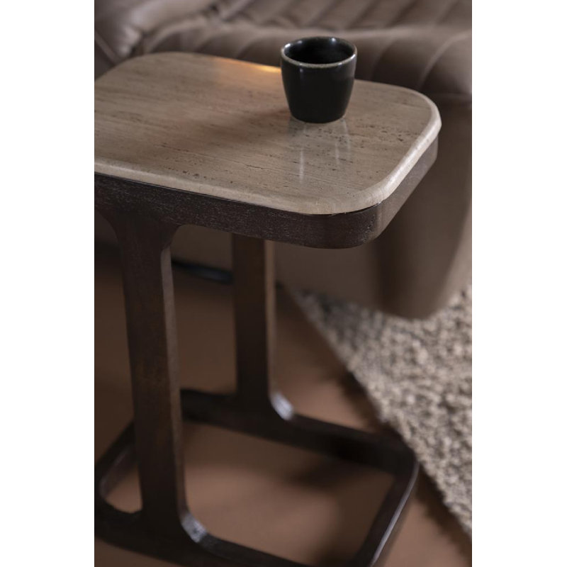 Stone End Table
