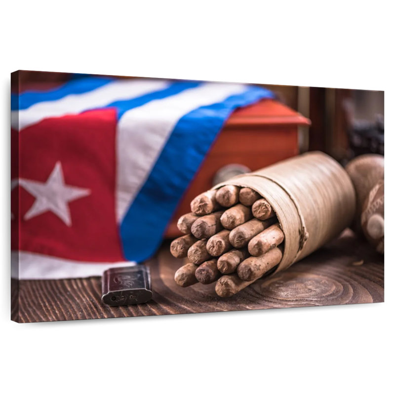 Senne Best Cuban Cigars, 34" H x 51" W