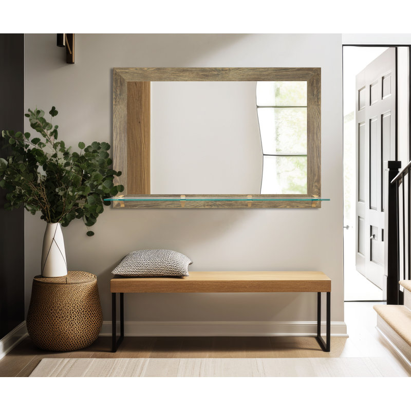 Flat Wall Mirror, 32.5" x 48"