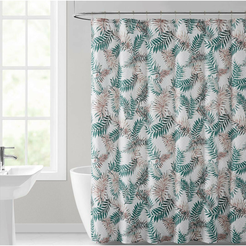 Rideau de douche simple floral Kenwood