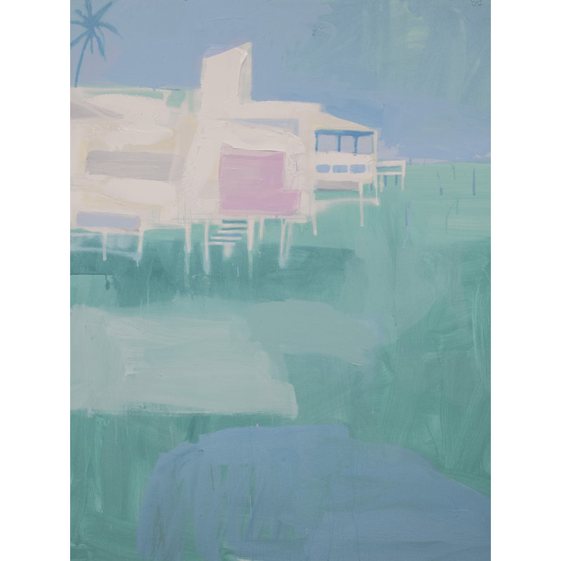 Joyuda Print by Carlos Davila Rinaldi, 31.25" H x 25.25" W