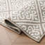 Austell Machine Woven Synthetic Geometric Area Rug-478025349-491491051