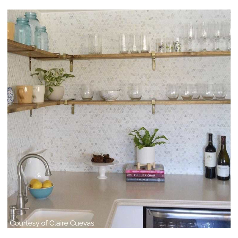 Aspekt Calacatta Honed Marble Mosaic