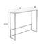 Console rectangulaire White Quartz