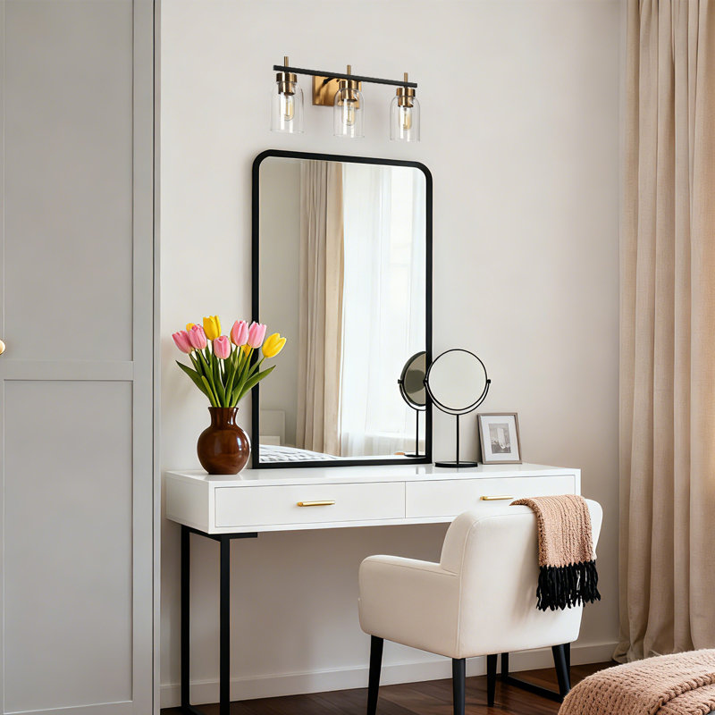 Éclairage pour meuble-lavabo à intensité variable 3 lumières Nayomee