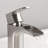 ADA Waterfall Single Hole Handle Brass Bathroom Faucet with Drain-119209006