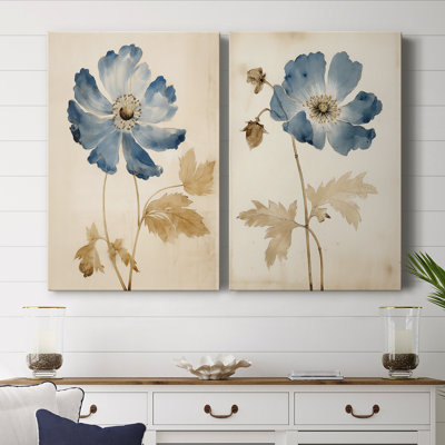 FLORAL Series LXI-Premium Gallery Wrapped Canvas -Ready to Hang