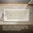 Underscore 66" x 32" Whirlpool Acrylic Bathtub with Heater-51573533