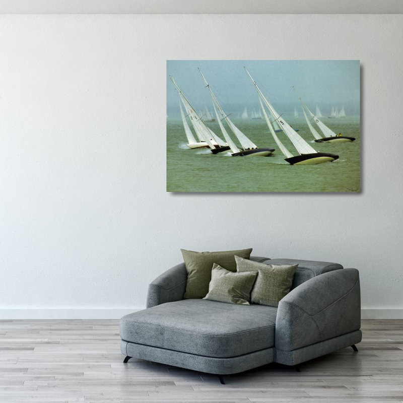 La semaine de Cowes, H 27 po x l 40 po