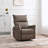 Idal Faux Leather Swivel Recliner-176038080