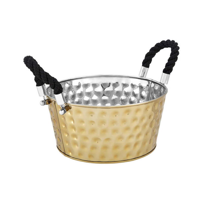 Faraz Beverage Tub, Gold