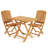 ARB Teak Outdoor Rectangular Teak Outdoor Folding Dining Table